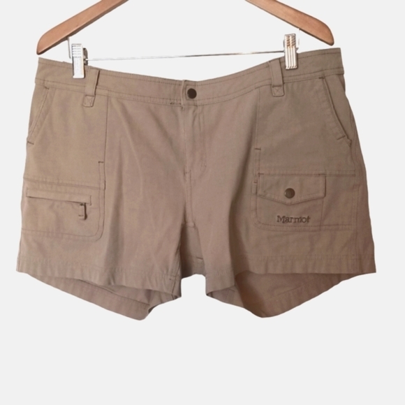 Marmot Pants - Marmot Shorts Khaki Women's 14